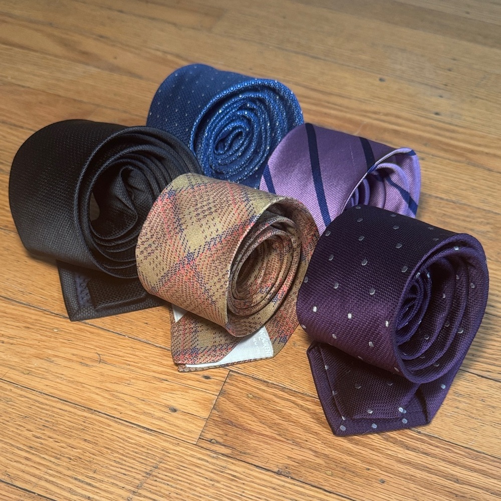 Premium Tie Bundle of 5 Brands